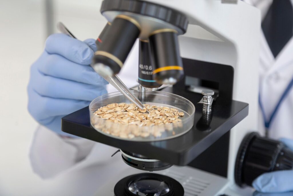 Laboratorio de muestras alimentarias